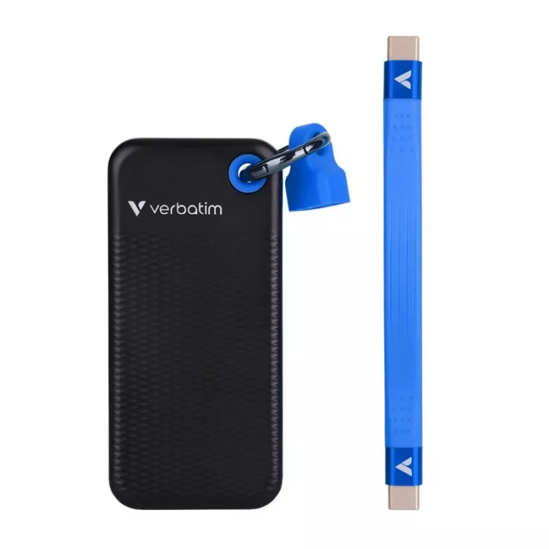 Verbatim SSD Pocket USB 3.2 Gen 2 1TB Schwarz/Blau