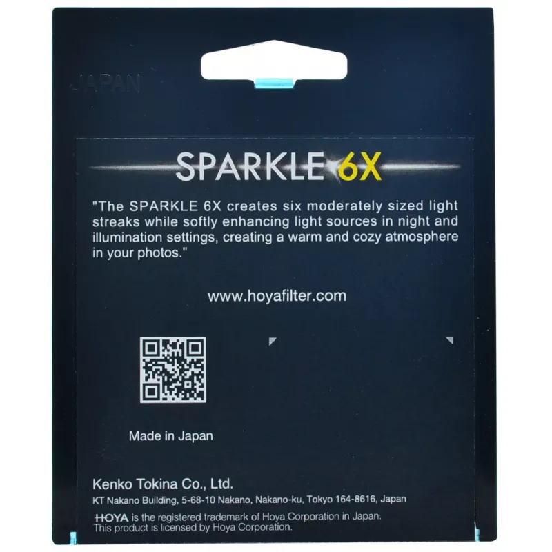Hoya Sparkle x6 55mm Star Effect Filter