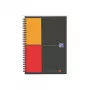 Oxford Touch Notizbuch A5 liniert 80 Blatt Grau Orange Rot