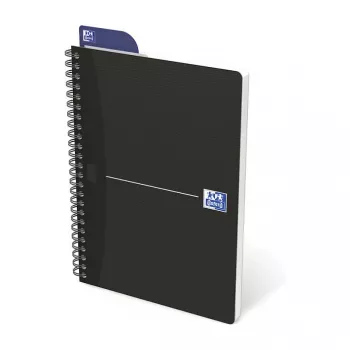 Oxford Office Essentials Notizbuch A5 liniert 96 Seiten orangefarbener matter Einband 90 g/m²
