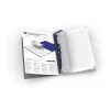 ELBA Oxford Office Notizbuch A5 Spiralbindung 90 Blatt Grau