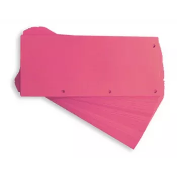 ELBA Karteikarte 240x105 mm weiß 100er Packung unliniert 170 g/m²