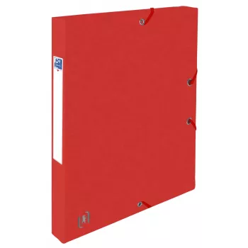 Oxford TOP FILE+ Dokumentenbox A4 2,5 cm Rot