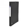 Oxford TOP FILE+ Dokumentenbox 2,5 cm Schwarz