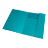 Oxford TOP FILE+ Eckgummizug-Dokumentenmappe A4 3 Klappen Aqua 400116326