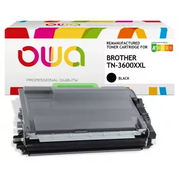Armor OWA Kompatible Tonerkartusche für Brother TN-3600XXL Schwarz 11.000 Seiten