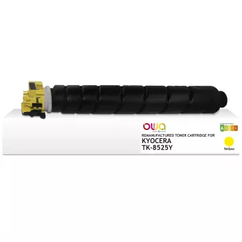 ARMOR OWA Kompatible Tonerkartusche für Kyocera TK-8525Y Gelb 30.000 Seiten (K40225OW)