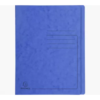 Exacompta Colorspan Heftmappe A4 Blau 355 g/m² Karton Flexibles Heften