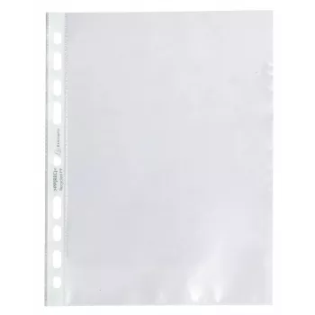 Exacompta Forever A5 Punched Pockets 50 Pack Transparent Grained 0,06 mm