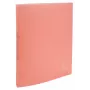 Exacompta Chromaline Pastell Ringbuch 2 Ringe Korallenrot 4,0 cm DIN A4