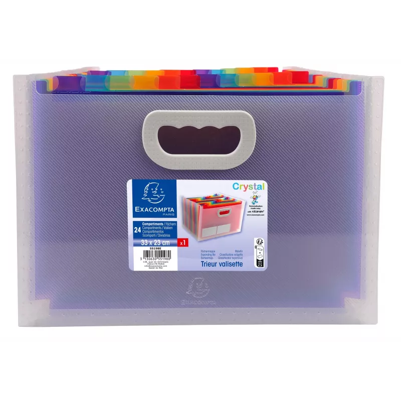 Exacompta 55198E - A4 - Polypropylen (PP) - Transparent - 330 mm - 250 mm - 235 mm