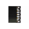Exacompta 55334E Forever Dokumententasche A4 Polypropylen Schwarz 320x240 mm