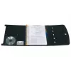 Exacompta 56034E A4 Ringbuch Schwarz 30 mm Rücken 2 Ringe 1 Stück