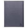 Exacompta Opak Sichtbuch DIN A4 40 Taschen Schwarz 1 Stück