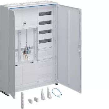 Hager ZB333U25NT Kompletter Universal-Schrank 1100x800x205mm IP44 SKII
