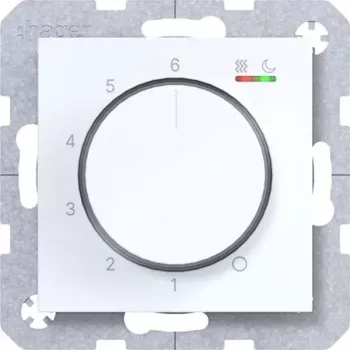 Hager Temperaturregler 230V/15W WAN5011WG