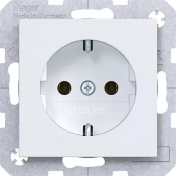 Hager WAS1100WM Steckdose Ax/Cx Lichtweiß
