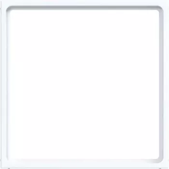 Hager WAF7074WG Zwischenring für Zentralplatte 51x51mm Polarweiß