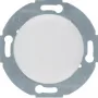 Hager WTF1001PW1 Blindabdeckung mit Zentralplatte 1930/Glas Polarweiß