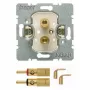 Hager WDF48001 Lautsprecher-Steckdosenmodul Unterputz High End 1-Modul Polarweiß