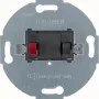 Hager WDF4800AT1 Lautsprecher-Anschlussmodul, Anthrazit Matt, Moduleinsatz