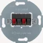 Hager WDF4800AT2 Stereo-Lautsprecher-Anschlussmodul, Anthrazit Matt, Moduleinsatz