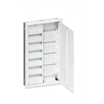 HAGER FWU62K1 Unterputz-Verteiler UP72PLE+Multimedia, IP30, Schutzklasse II, Nischenmaße 980x580x110 mm