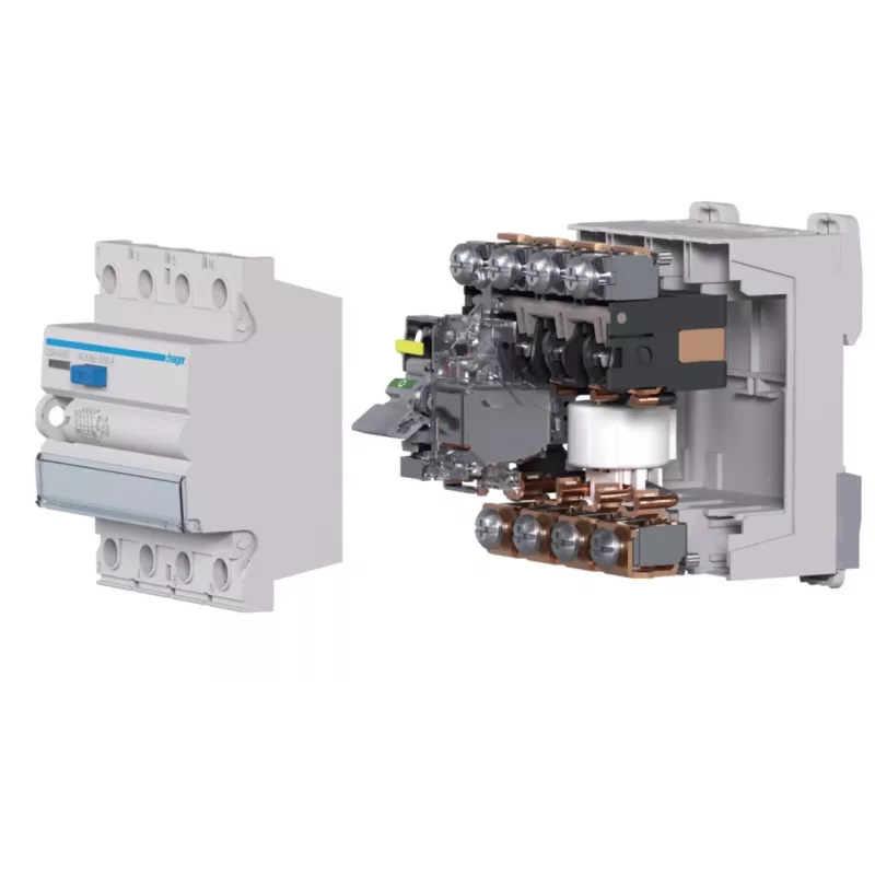 HAGER CDA640D Fehlerstrom-Schutzschalter 4P 10kA 40A 30mA Typ A