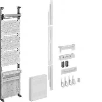 HAGER Multimedia-Verteilerfeld ZU37NW5APZ2 uni.Z H 1050mm 1-feld APZ