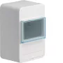 Hager TGC600 Aufputz-Gehäuse für Heizungsaktor, vertikal, IP31, weiß