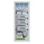Hager VH60BV1 Volta Unterputz-Verteiler 5x12 PLE 60 Module 3 RCD-Stromkreise Weiß