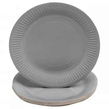 PROnappe 20 Pappteller Ø 23,0 cm Weiß