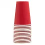 PROnappe 15 Pappbecher 200 ml, Rot (89115I)