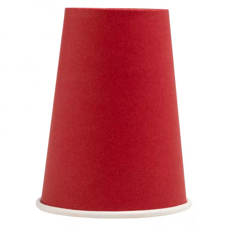 PROnappe 15 Pappbecher 200 ml, Rot (89115I)