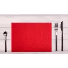PROnappe Einweg-Tischset 400 x 300 mm Rot geprägt leicht satiniertes Papier 52 g/m²