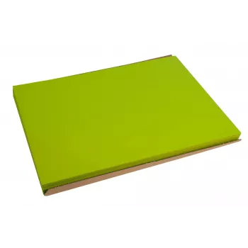 PROnappe Einweg-Tischset 400 x 300 mm Kiwi-Grün geprägt leicht satiniertes Papier