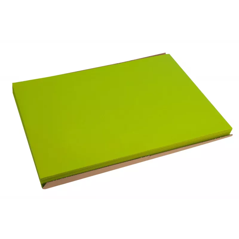PROnappe Einweg-Tischset 400 x 300 mm Kiwi-Grün geprägt leicht satiniertes Papier