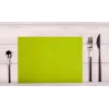 PROnappe Einweg-Tischset 400 x 300 mm Kiwi-Grün geprägt leicht satiniertes Papier