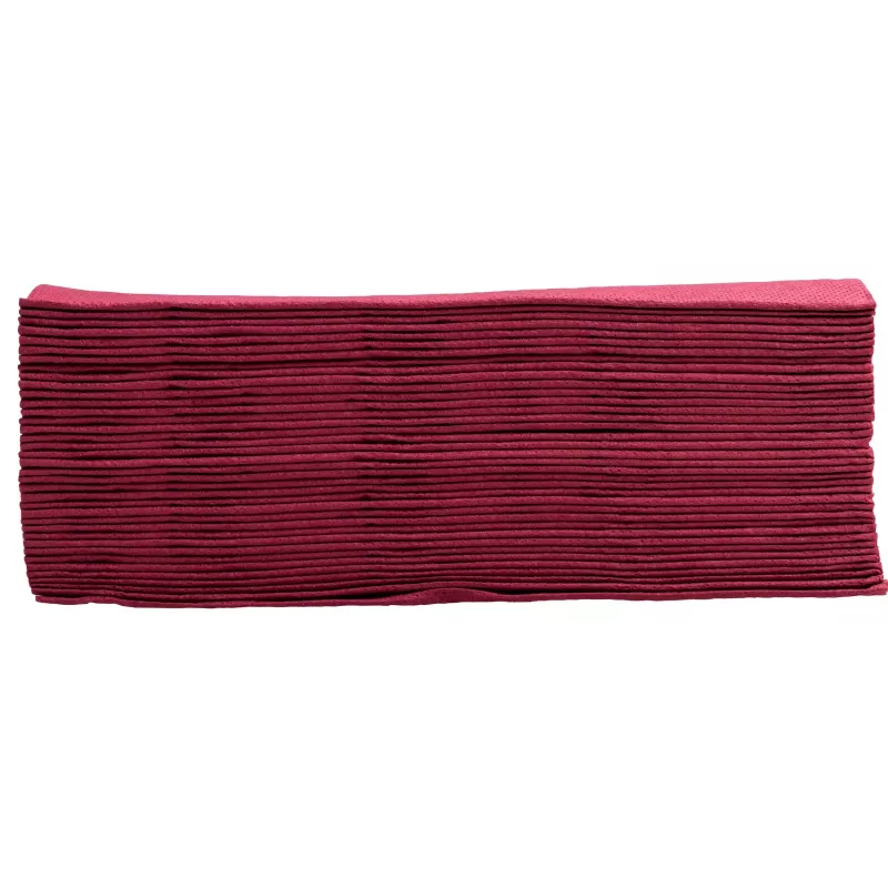 PROnappe Papierservietten Bordeaux 2-lagig 20,0 x 20,0 cm 50er Pack