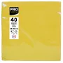 PROnappe Papierservietten Gelb 2-lagig 19,0 x 19,0 cm 40 Stück