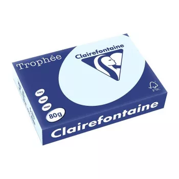 Clairefontaine Trophee Pastel Kopierpapier A4 80 g/m² Hellblau 500 Blatt