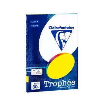 Clairefontaine Trophee Kopierpapier Hellgrün A4 80 g/m² 100 Blatt