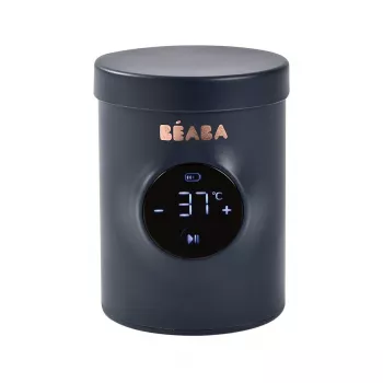 Beaba Milk Nomad Night Blue Tragbarer Flaschenwärmer & Mixer 2-in-1