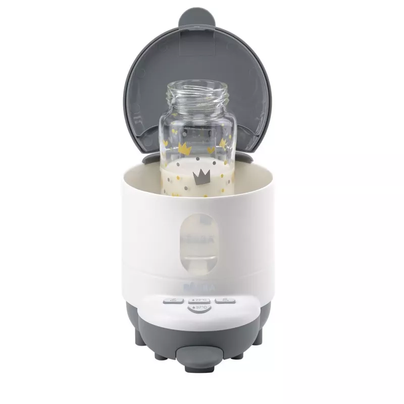 Beaba Bib'expresso 2-in-1 Baby Formula Maker & Bottle Warmer White