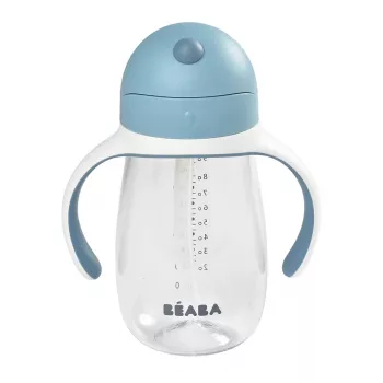 Beaba Niekapek Tritan 300ml Training Cup Blau