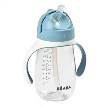 Beaba Niekapek Tritan 300ml Training Cup Blau