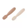 Beaba Set of 2 Silicone First Spoons-Teethers Praline/Clay