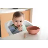 Beaba Set of 2 Silicone First Spoons-Teethers Praline/Clay