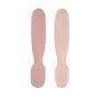 Beaba Set of 2 Silicone First Spoons & Teethers Cotton Candy/Sorbet
