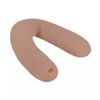 Beaba Big Flopsy Still- und Schwangerschaftskissen Fleur de Coton Cacao